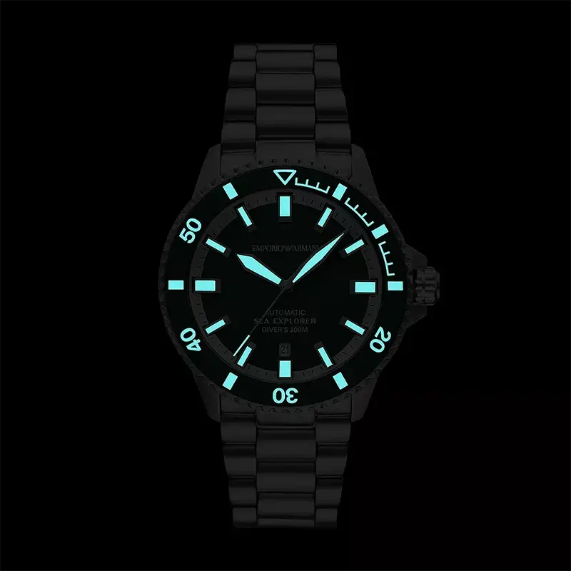 Emporio Armani Sea Explorer Green Men's Watch- AR60088
